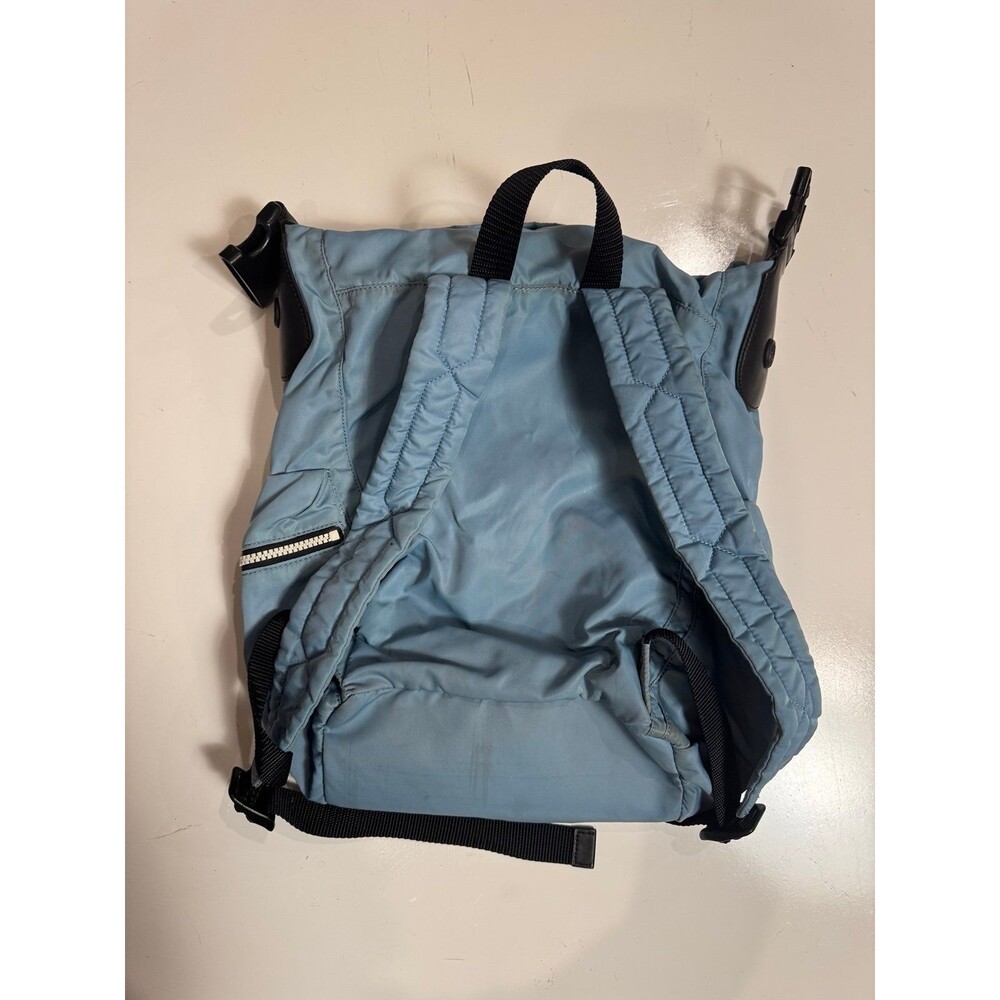 Hunter Original Top Clip Nylon Backpack Blue Waterproof Travel Bag - Picture 2 of 10